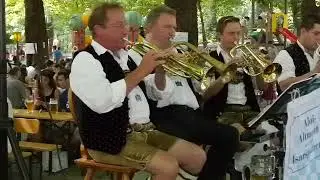 Alois Altmann und seine Isarspatzen beim Hofbr&auml;ukeller Sommerfest 2018