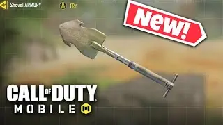 Shovel Gameplay CODM|| NEW MELEE WEAPON