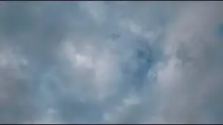 Sky with moving clouds. Relaxing background - clouds background