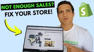 Not Getting Enough Sales? Watch Me Fix LIVE Shopify Stores! Top Shopify Store Tips To Get More Sales