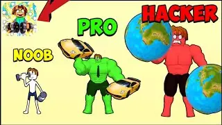 Roblock Gym Clicker: Tap Hero new Android gameplay fighting full Max level