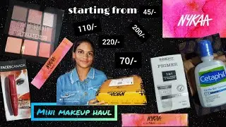Nykaa Haul | | Makeup products under 1300 | | Mini makeup Haul| Affordable makeup /starting at 40/-
