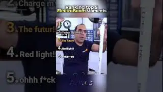 Ranking Top 5 ElectroBoom Moments ⚡😂 | Shocking & Funny Experiments #funny