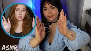 Массаж с лосьоном ♡ АСМР (звуки рук, звуки лосьона для сна) при участии @kitsyasmr