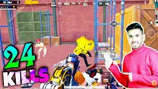 24 Kills 1v& Pubg Mobile / Gavvy Gamer