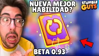 💥 LA NUEVA MEJOR HABILIDAD de STUMBLE GUYS 😱 (BETA 0.93)