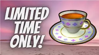 New Limited Time Steaming Cuppa Hat Roblox Item!