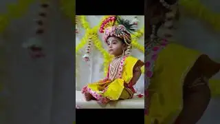 Krishna Jayanti Baby Getup Ideas #baby #janmashtami #krishna #getup #boy #girl #makeover #kid #dress