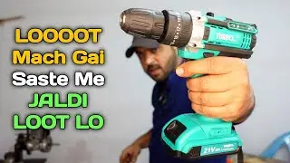 Budget Cordless Drill | पावर देखकर हैरान रह जाओगे || High Power Cordless Drill Review