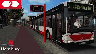 OMSI 2 - M2 nach Berliner Tor (S+U) | HAMBURG HafenCity Linienpack 2020 - PREVIEW