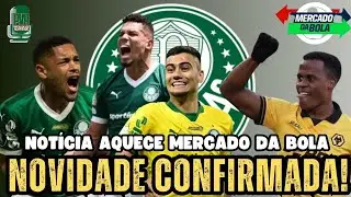 🔴#AOVIVO|😱EXCELENTE NOVIDADE CONFIRMADA NO PALMEIRAS! NOTÍCIA AGITA o MERCADO da BOLA DO VERDÃO  🐷