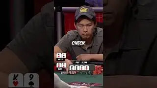 Flopping QUAD QUEENS!! 😍 #poker #gamble #holdem