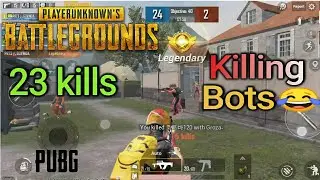 All bots are opponent in TDM  |Killing bots in TDM mode |PUBG Mobile | Groza shorts | TDM Gamer