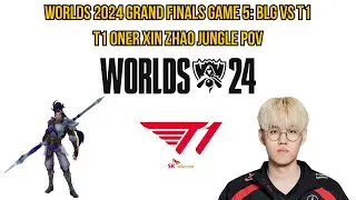 Worlds 2024 Grand Finals Game 5: BLG vs T1 | T1 Oner Xin Zhao Jungle POV