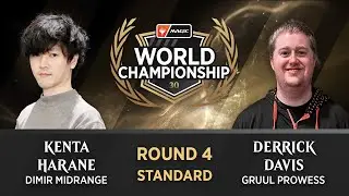 Round 4 | Kenta Harane vs Derrick Davis | Standard | #MTGWorlds