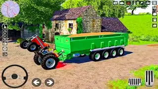 Real Offroad Tractor Pulling Simulator Trolley Hill Towing Rescue Driving - Android Gameplay