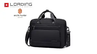 Arctic Hunter GW00017 15.6-Inch Lightweight Laptop Shoulder Multi-function Waterproof Handbag Bag