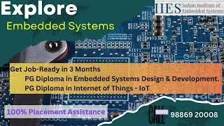 Embedded Systems Course in Bangalore | 100% Placement | IIES