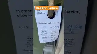 No power, no inspection. #homeinspection #realtor #realestate #realtorlife #electrician #inspection