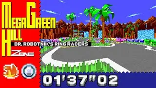 Dr. Robotnik's Ring Racers 2.4 Mega Green Hill zone Plat 01'37