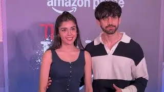 Eisha Singh & Avinash Mishra Steal the Spotlight at The Mehta Boys Blue Carpet Event