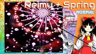 Touhou 16 - Hidden Star in Four Seasons | Reimu + Spring Normal 1cc