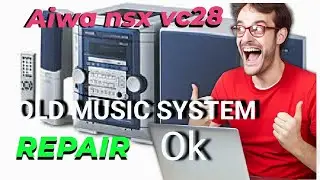 #aiwa #old #music #system  #repair / no power problem