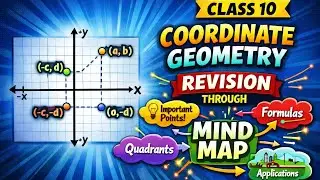 Coordinate Geometry One Shot | Class 10 Math chapter 7 | CBSE Board | Rapid Revision| One shot 