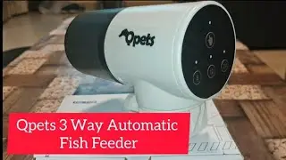 Qpets 3 Way Automatic Fish Feeder, Timer Turtle Food Fish Tank Accessories&nbsp;
