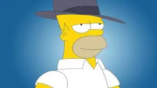 Homero Simpson - Invitaci&oacute;n YoungConcerts Fiesta Colegios 2014