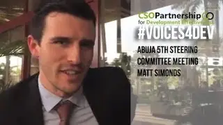 ITUC CSO Observer - MATT SIMONDS Reflections on 5th GPEDC SC Meeting
