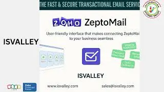 🚀 Introducing ZeptoMail &ndash; The Fast & Secure Transactional Email Service!Powered by ISVALLEY