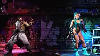 RYU vs CAMMY (Blue Bodysuit) - Street Fighter 6 Mods PC 4K