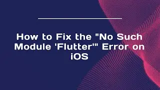How to Fix the 