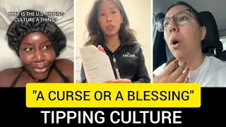 US TIPPING CULTURE, OUT OF HAND???!!! 😲 #usa #tippingculture #tippingetiquette 