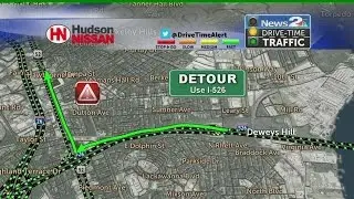 Remount Road closure detour