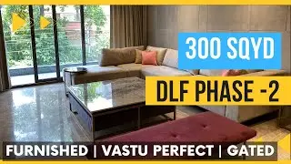 DLF City Phase - 2 | 300 sq yard Ultra Luxury Builder Floor | Fully Furnished | Sabharwal Associates