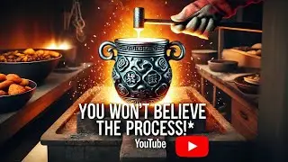 Ancient Chinese Jue: The Lost Art of Bronze Casting You Won't Believe the Process!🔥#Jue #viralvideo