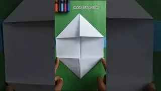 Homemade Paper Popping Toy 📢 , It's Janreted A Loudly Sound , #shorts #craft #diy
