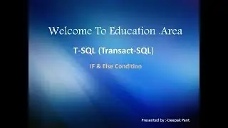 IF & ELSE (Transact-SQL)