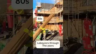 LABORERSc1980s SOLO HOUSE BUILDER vs NOW TEAM TEXT MESSAGE #union #homeconstruction #construction