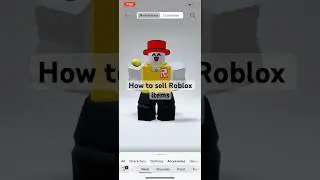 How to sell Roblox items *PREMIUM NEEDED!*