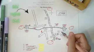 IELTS Listening Map Labeling - The Elmsden Way | Học IELTS Listening cùng mình