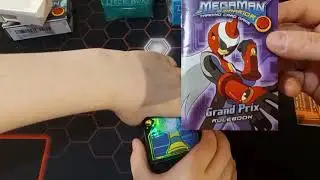 MegaMan NT Warrior TCG unboxing (PharaoMan starter deck)