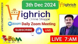 Highrich Commando Cobra Treaning 3th Dec Daily Live 7:am | Zoom Meeting | Watch Full Video#highrich