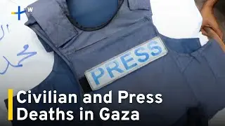 Civilian and Journalist Casualties in Gaza Prompt Global Outcry｜TaiwanPlus News