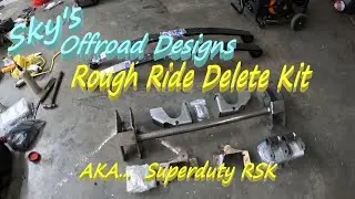 1990 Ford F350 Crew Cab - Sky's Offroad Design Super Duty RSK - Rough Ride Delete! - Upgrade -Part 1