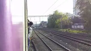 HOG BRC Wap 7 30484 with BCT Raj smashing through dadar