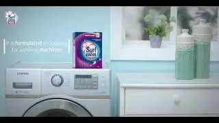 Surf Excel Matic - The Detergent that's #MadeForMachines