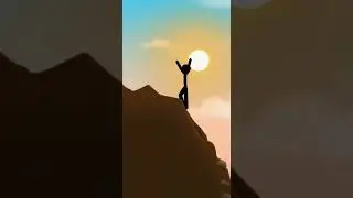 Don&rsquo;t Give Up! The Beginning Is Always the Hardest | Stickman Motivation #shorts #stickman